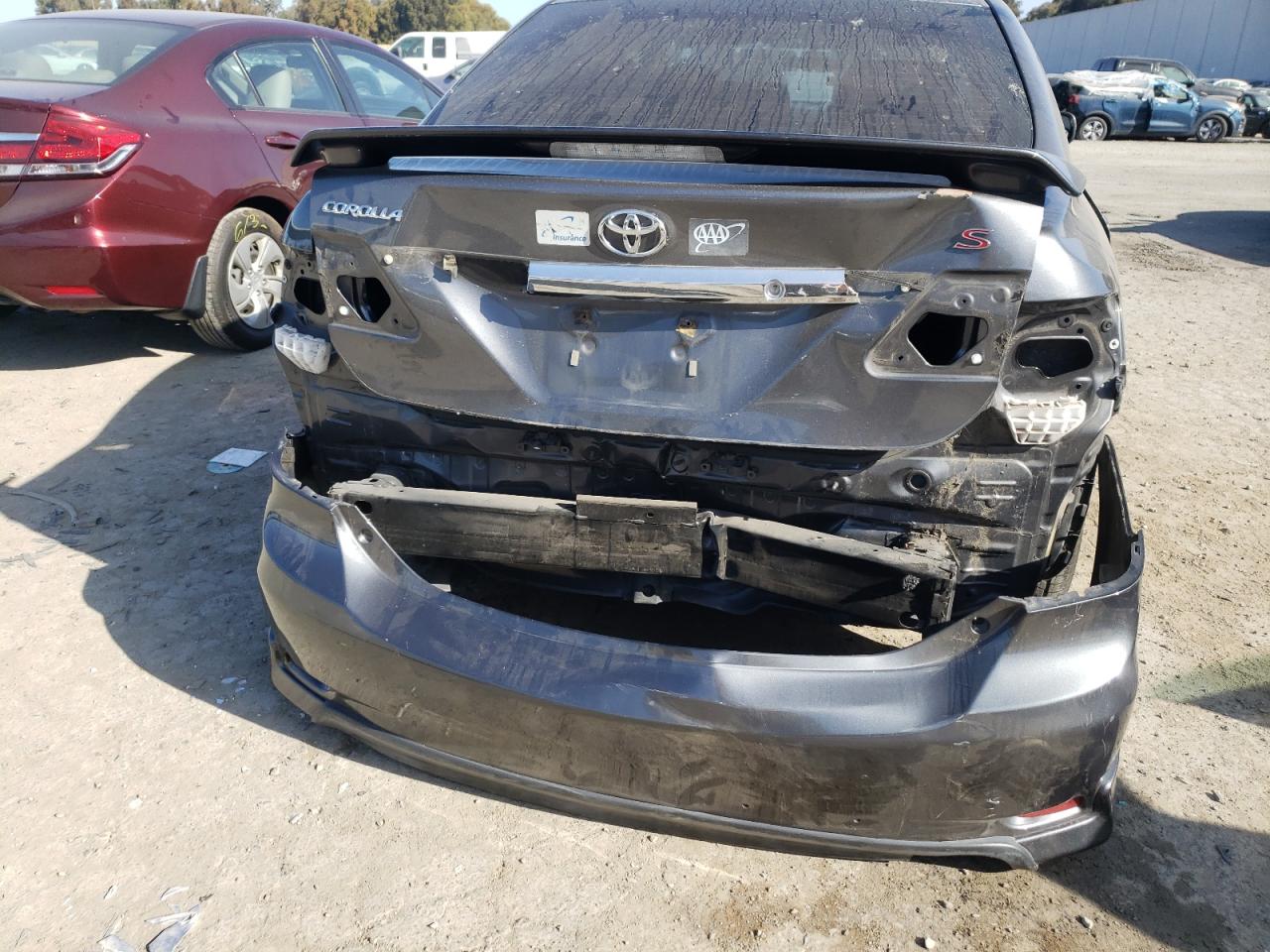 Photo 9 from auction – 2011 TOYOTA COROLLA with VIN 2T1BU4EEXBC622431