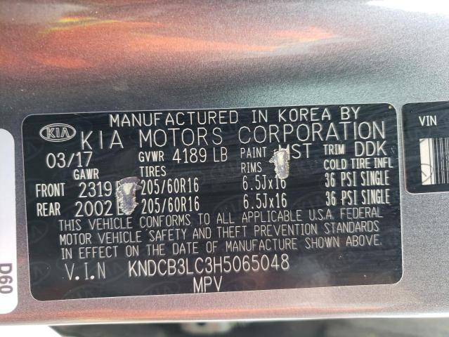 Photo 10 from auction – 2017 KIA NIRO FE with VIN KNDCB3LC3H5065048