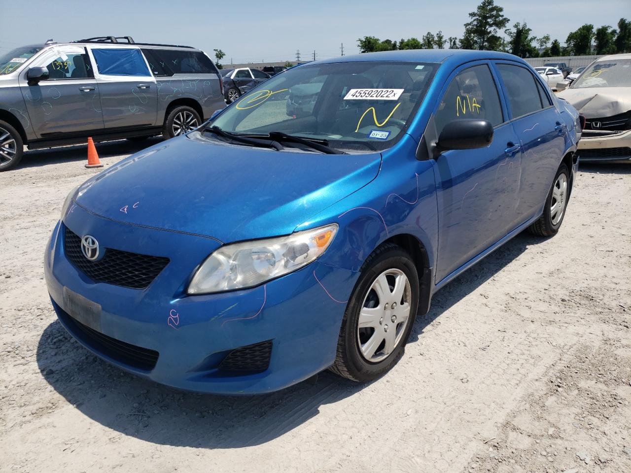 Photo 2 from auction – 2010 TOYOTA COROLLA BA with VIN 1NXBU4EE1AZ298119