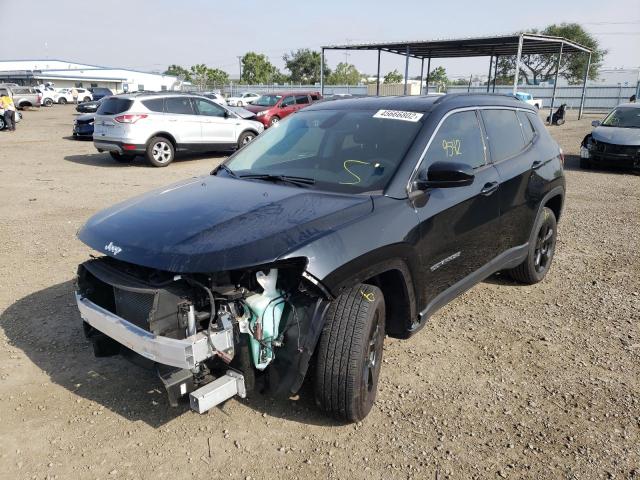 Photo 2 from auction – 2021 JEEP COMPASS LA with VIN 3C4NJCBB8MT556133