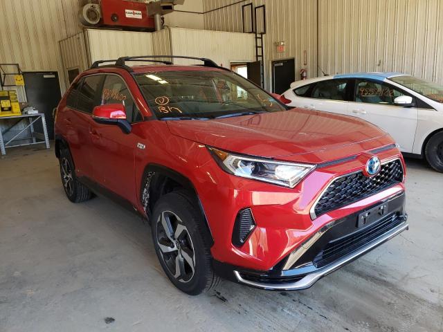 TOYOTA RAV4 PRIME 2021 with VIN JTMCB3FV5MD040438 - Photo from auction