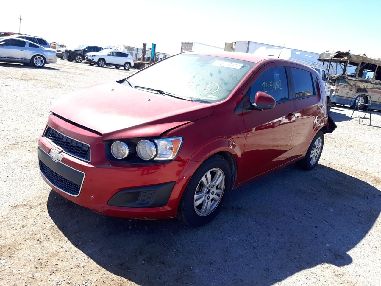 Photo 2 from auction – 2012 CHEVROLET SONIC LS with VIN 1G1JA6SH4C4116086