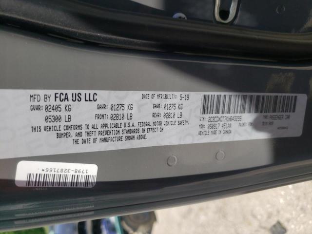 Photo 10 from auction – 2019 DODGE CHARGER R/ with VIN 2C3CDXCT7KH643299