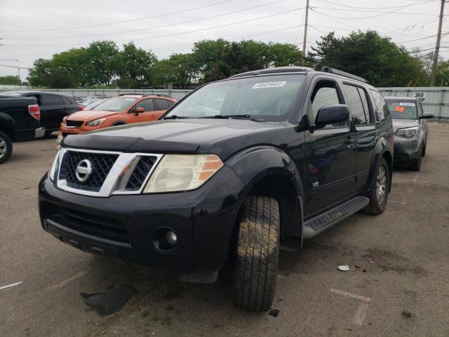 Photo 2 from auction – 2008 NISSAN PATHFINDER with VIN 5N1BR18A58C608507