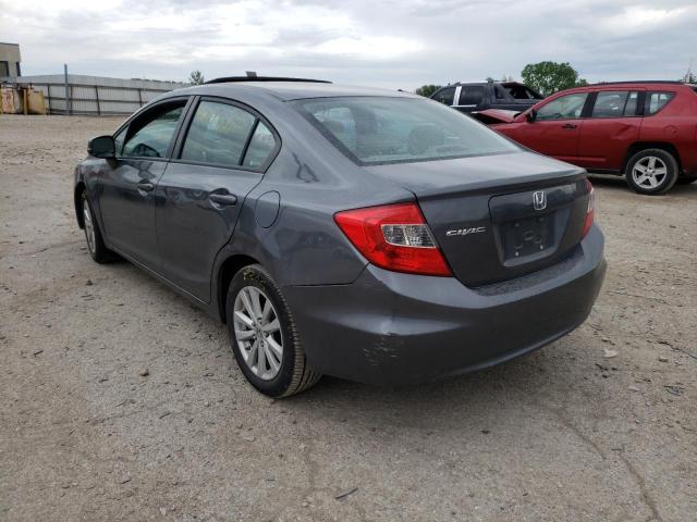Photo 3 from auction – 2012 HONDA CIVIC EXL with VIN 19XFB2F92CE008375