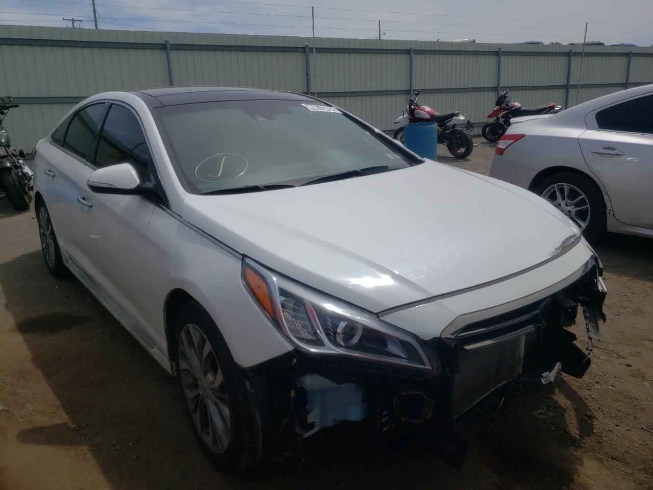 HYUNDAI SONATA SPO 2015 with VIN 5NPE34AB9FH147773 - Photo from auction