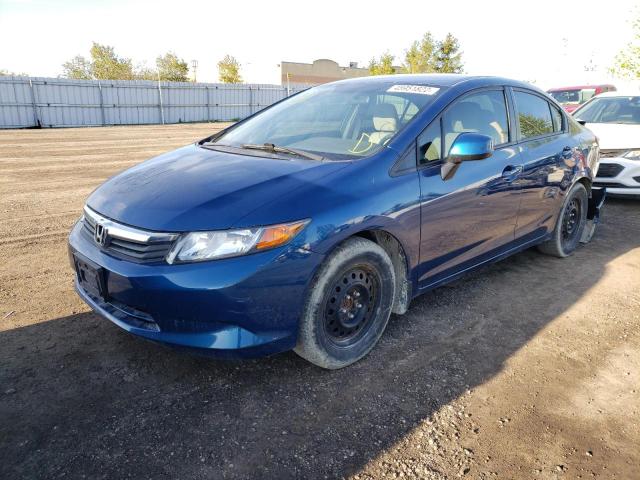Photo 2 from auction – 2012 HONDA CIVIC LX with VIN 2HGFB2F45CH002435