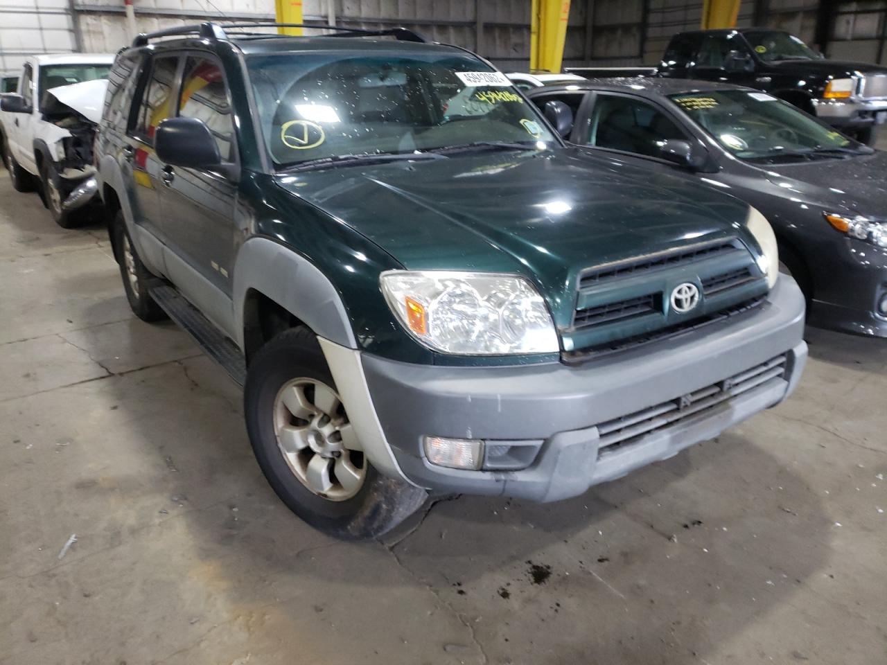 TOYOTA 4RUNNER SR 2003 with VIN JTEBU14R430001342 - Photo from auction