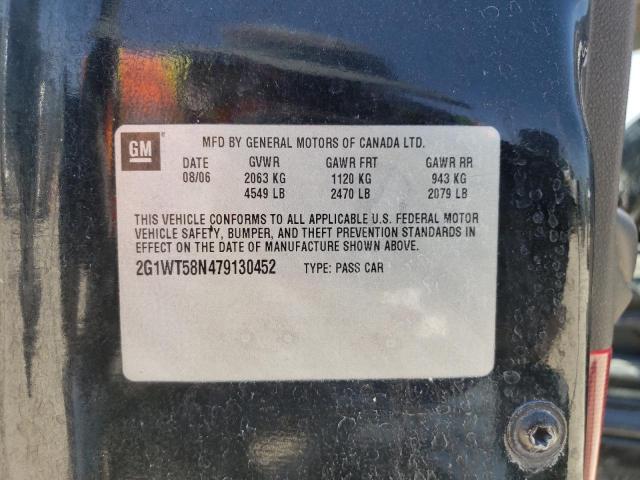 Photo 10 from auction – 2007 CHEVROLET IMPALA LT with VIN 2G1WT58N479130452