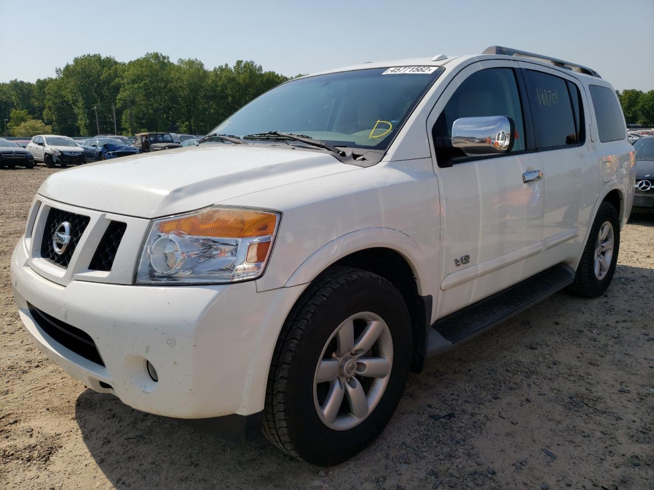 Photo 2 from auction – 2008 NISSAN ARMADA SE with VIN 5N1BA08D18N605670