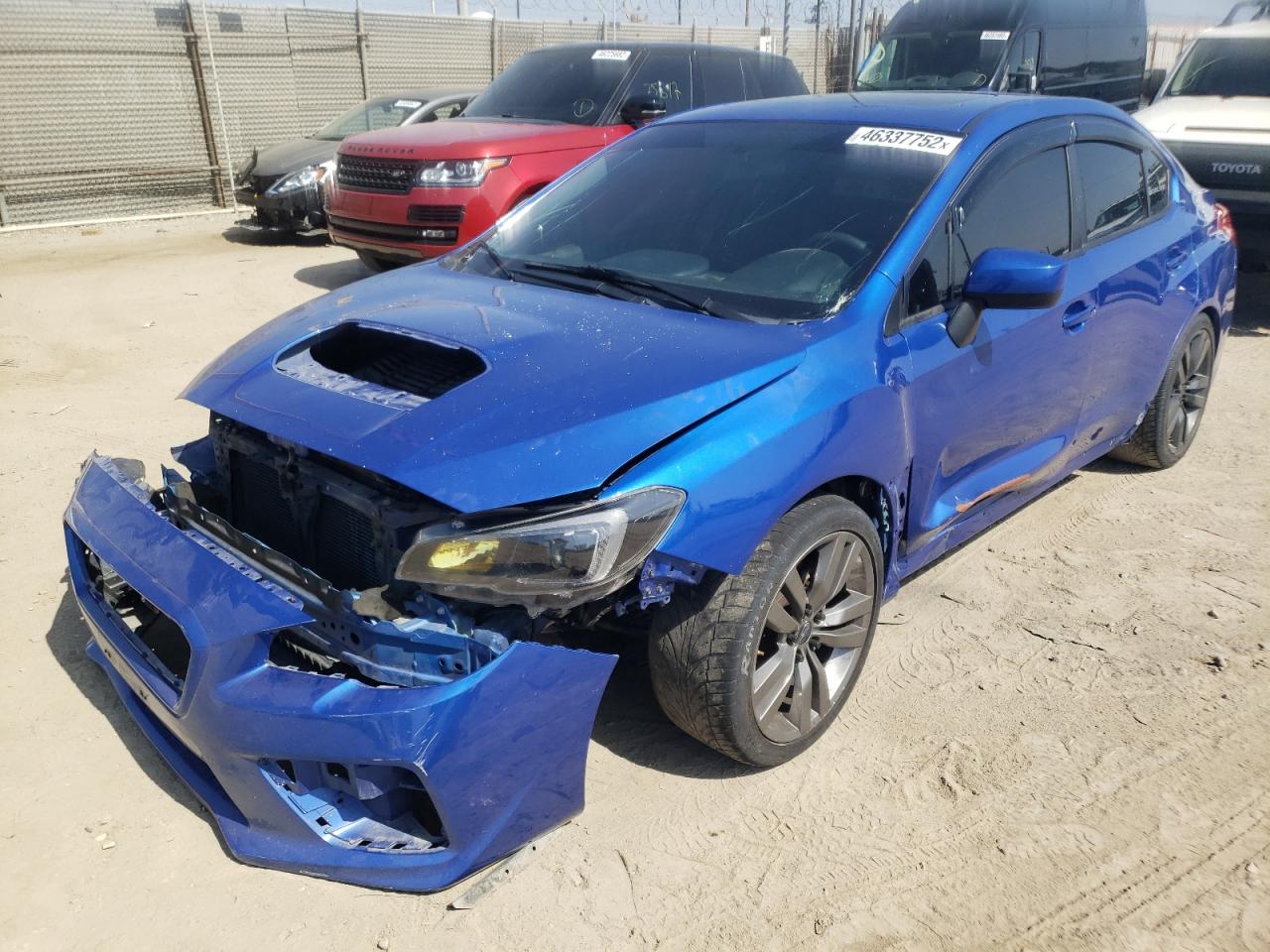 Photo 2 from auction – 2016 SUBARU WRX PREMIU with VIN JF1VA1E62G9833428