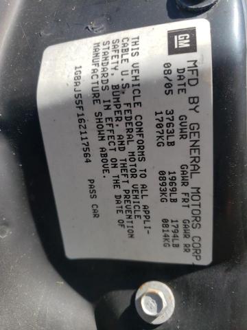 Photo 1 from auction – 2006 SATURN ION LEVEL with VIN 1G8AJ55F16Z117564
