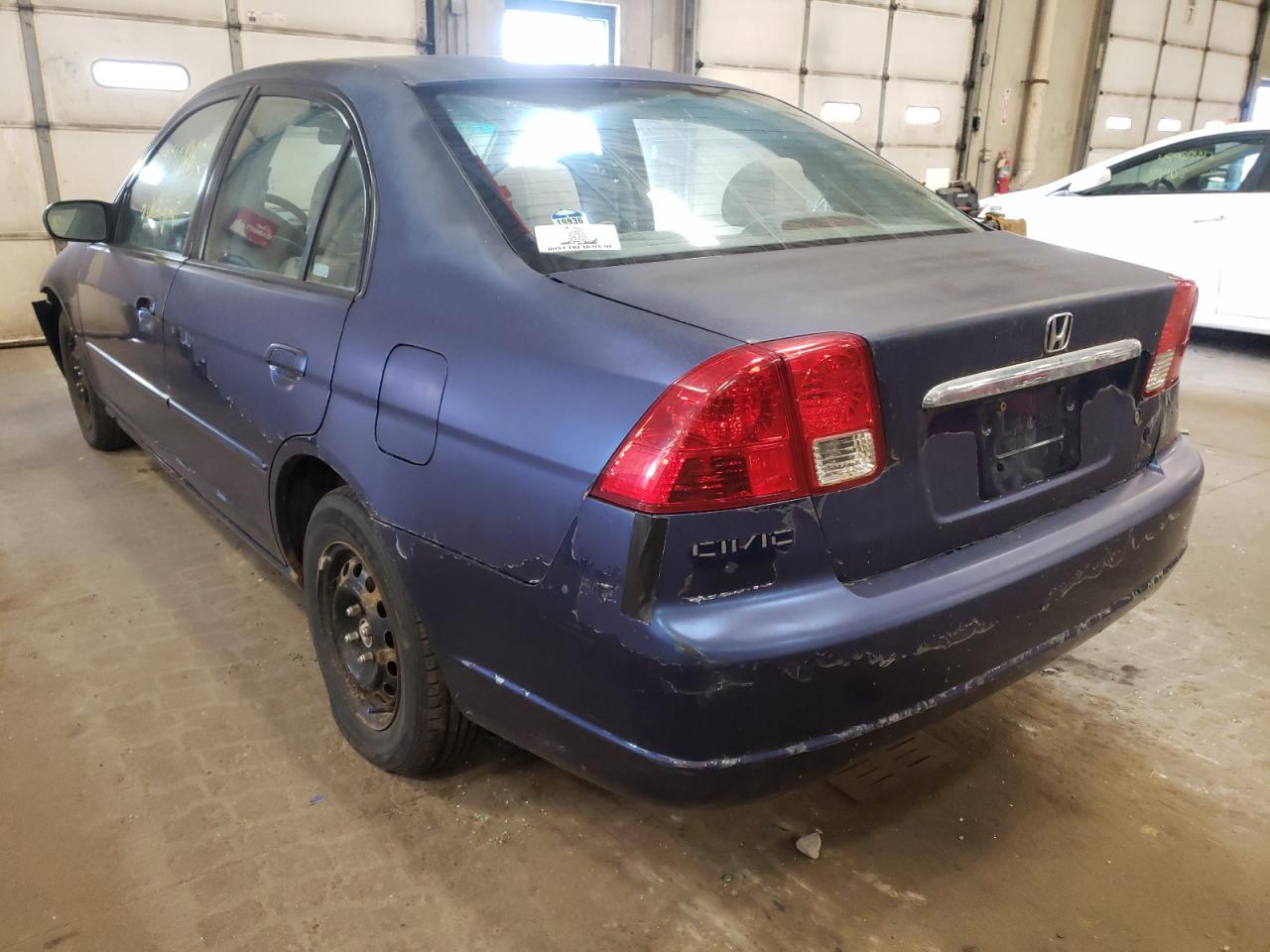 Photo 3 from auction – 2003 HONDA CIVIC LX with VIN 2HGES16533H583528