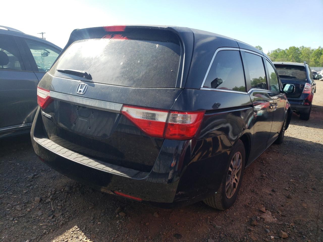 Photo 4 from auction – 2012 HONDA ODYSSEY EX with VIN 5FNRL5H60CB068891