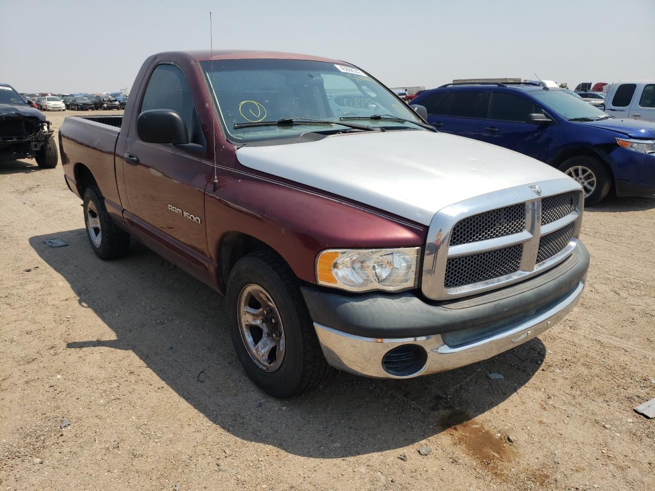 Photo 1 from auction – 2003 DODGE RAM 1500 S with VIN 1D7HA16K43J514467