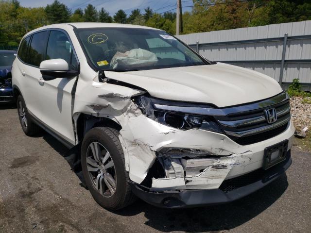HONDA PILOT EX 2017 with VIN 5FNYF6H34HB012992 - Photo from auction
