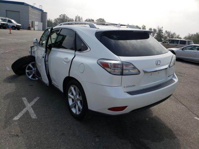 Photo 3 from auction – 2010 LEXUS RX 350 with VIN JTJZK1BA4A2404452