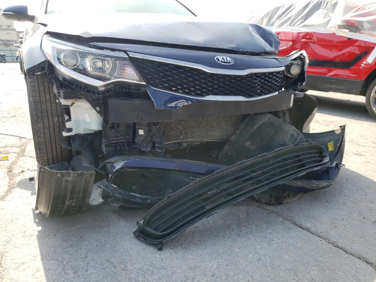 Photo 9 from auction – 2016 KIA OPTIMA LX with VIN 5XXGT4L39GG115126