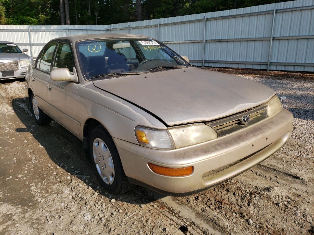 TOYOTA COROLLA LE 1993 with VIN 1NXAE00E7PZ096810 - Photo from auction