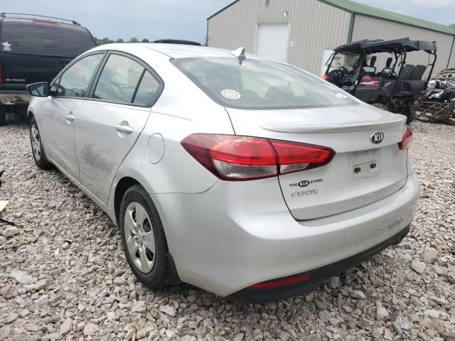 Photo 3 from auction – 2017 KIA FORTE LX with VIN 3KPFK4A71HE158406