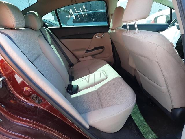 Photo 6 from auction – 2014 HONDA CIVIC LX with VIN 19XFB2F58EE009529