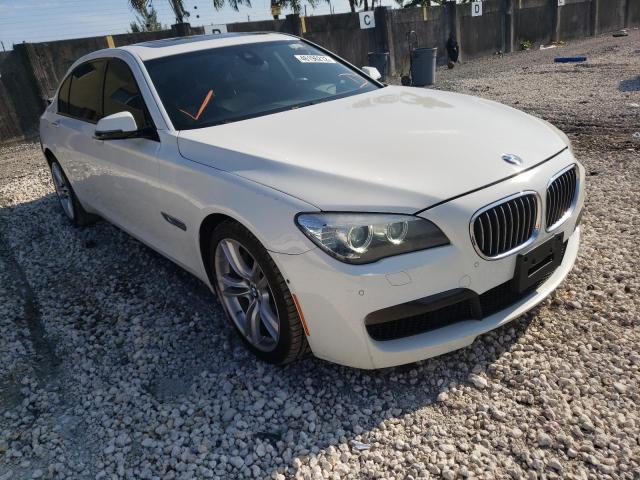BMW 740 LI 2013 with VIN WBAYE4C53DDW22932 - Photo from auction