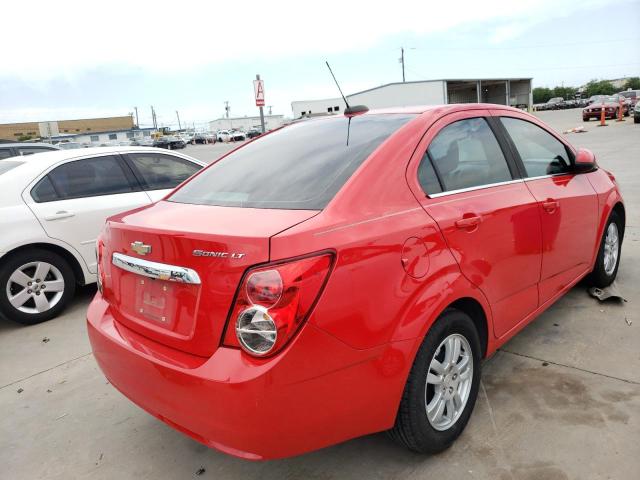 Photo 4 from auction – 2015 CHEVROLET SONIC LT with VIN 1G1JC5SH5F4208283