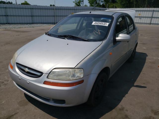 Photo 2 from auction – 2006 CHEVROLET AVEO BASE with VIN KL1TD56686B662312