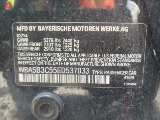 Photo 10 from auction – 2014 BMW 535 XI with VIN WBA5B3C55ED537033