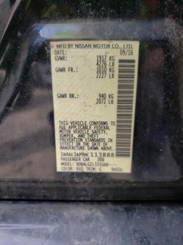 Photo 10 from auction – 2017 NISSAN ALTIMA 2.5 with VIN 1N4AL3AP9HC113888
