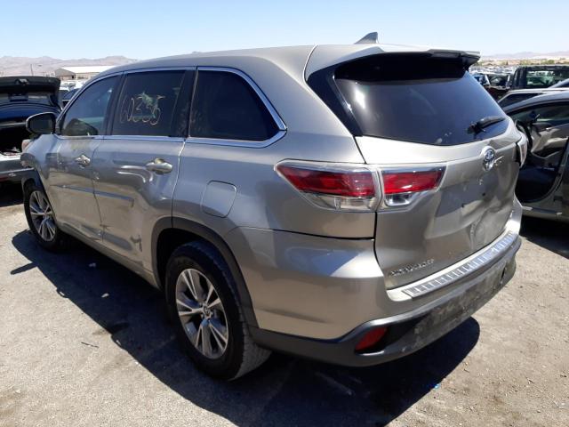 Photo 3 from auction – 2016 TOYOTA HIGHLANDER with VIN 5TDZKRFH3GS152803