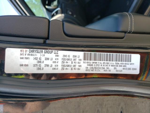 Photo 10 from auction – 2014 JEEP GRAND CHER with VIN 1C4RJFBG1EC411544