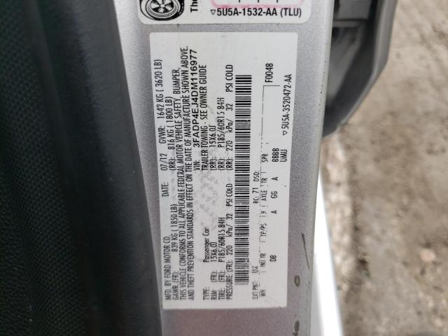 Photo 10 from auction – 2013 FORD FIESTA SE with VIN 3FADP4EJ4DM116977