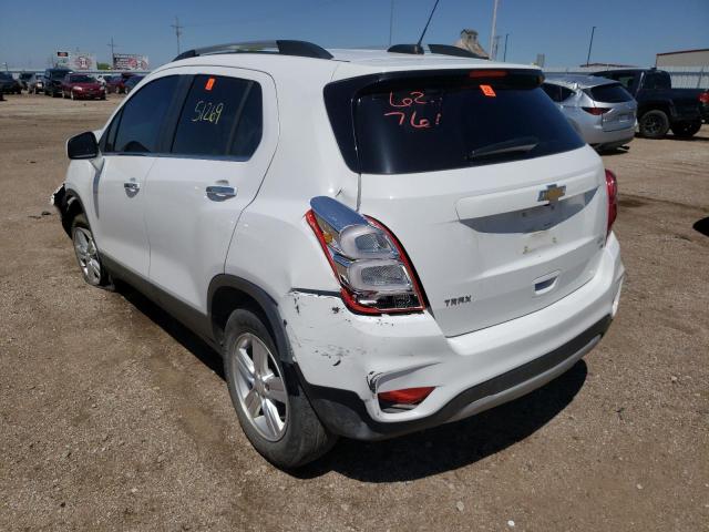 Photo 3 from auction – 2017 CHEVROLET TRAX 1LT with VIN 3GNCJLSB2HL233314