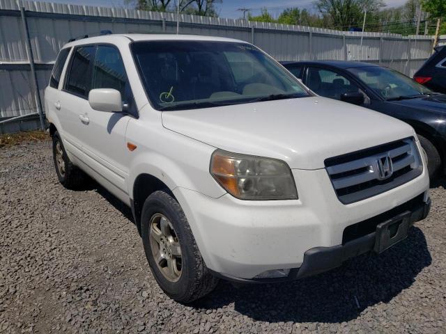 HONDA PILOT EX 2006 with VIN 2HKYF185X6H549580 - Photo from auction
