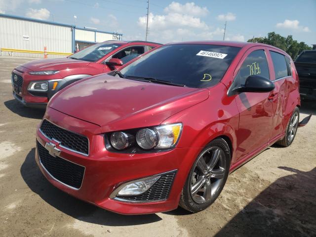 Photo 2 from auction – 2015 CHEVROLET SONIC RS with VIN 1G1JH6SB7F4205601