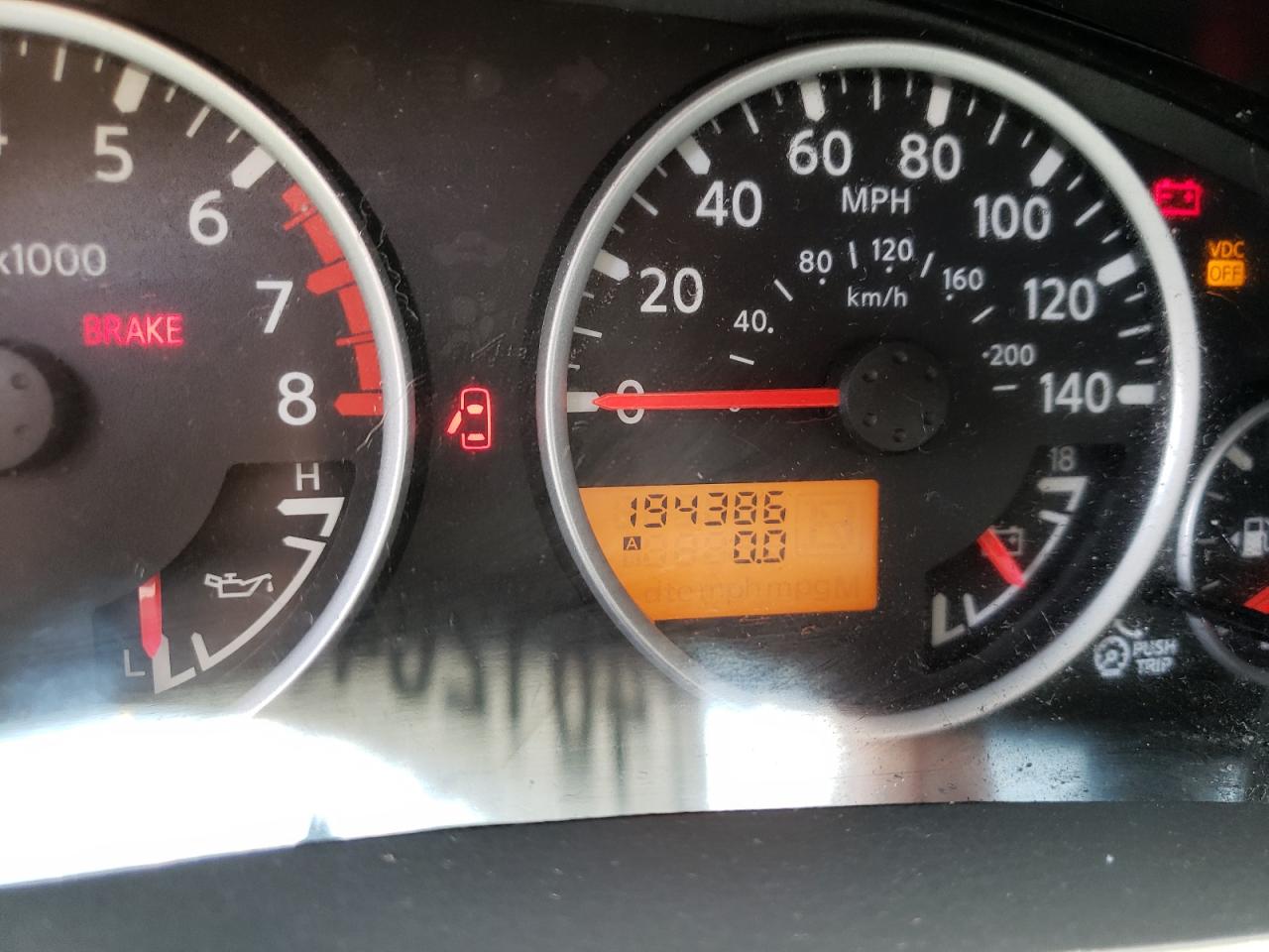 Photo 8 from auction – 2010 NISSAN PATHFINDER with VIN 5N1AR1NNXAC621875