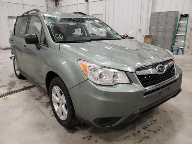 SUBARU FORESTER 2 2015 with VIN JF2SJABC4FH536965 - Photo from auction