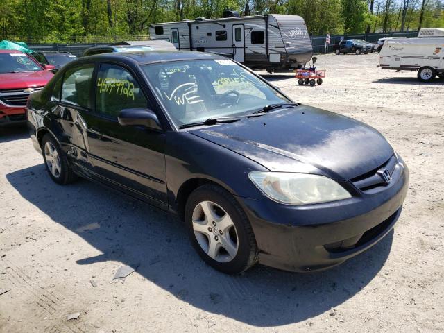 HONDA CIVIC EX 2004 with VIN 2HGES26724H632694 - Photo from auction