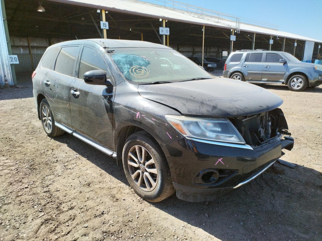 NISSAN PATHFINDER 2014 with VIN 5N1AR2MN3EC643441 - Photo from auction