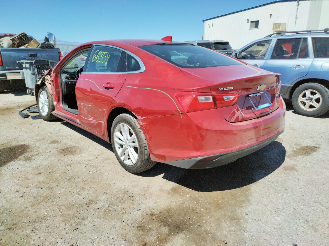 Photo 3 from auction – 2016 CHEVROLET MALIBU LT with VIN 1G1ZE5ST6GF230087