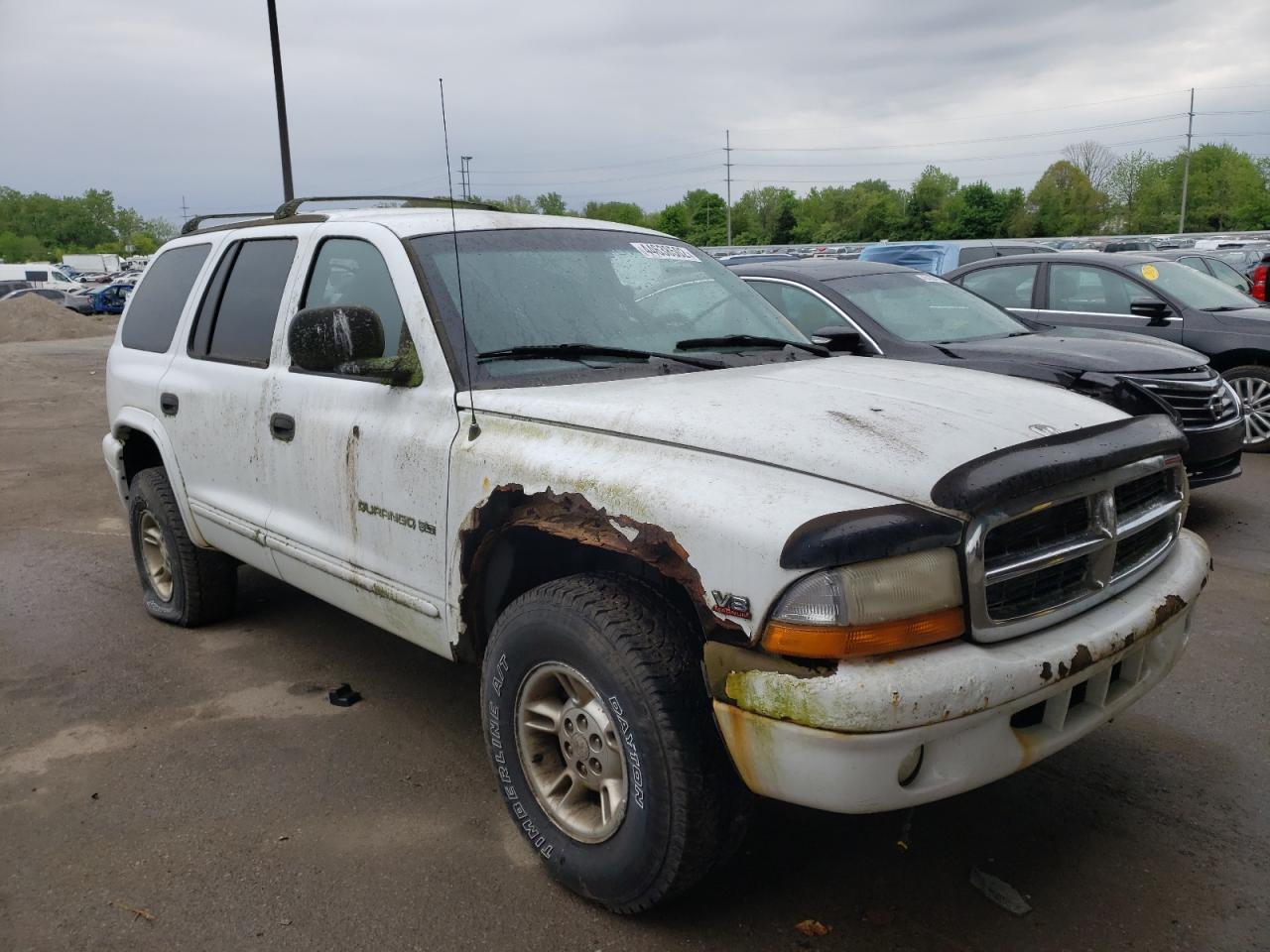 DODGE DURANGO 1999 with VIN 1B4HS28Y2XF626074 - Photo from auction