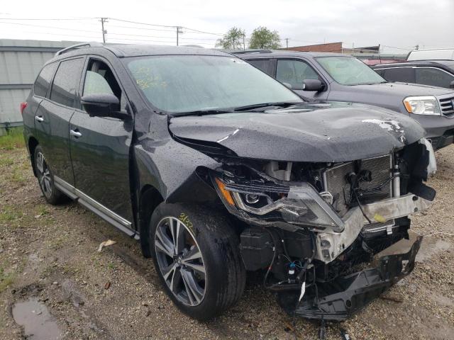 NISSAN PATHFINDER 2018 with VIN 5N1DR2MM4JC620524 - Photo from auction