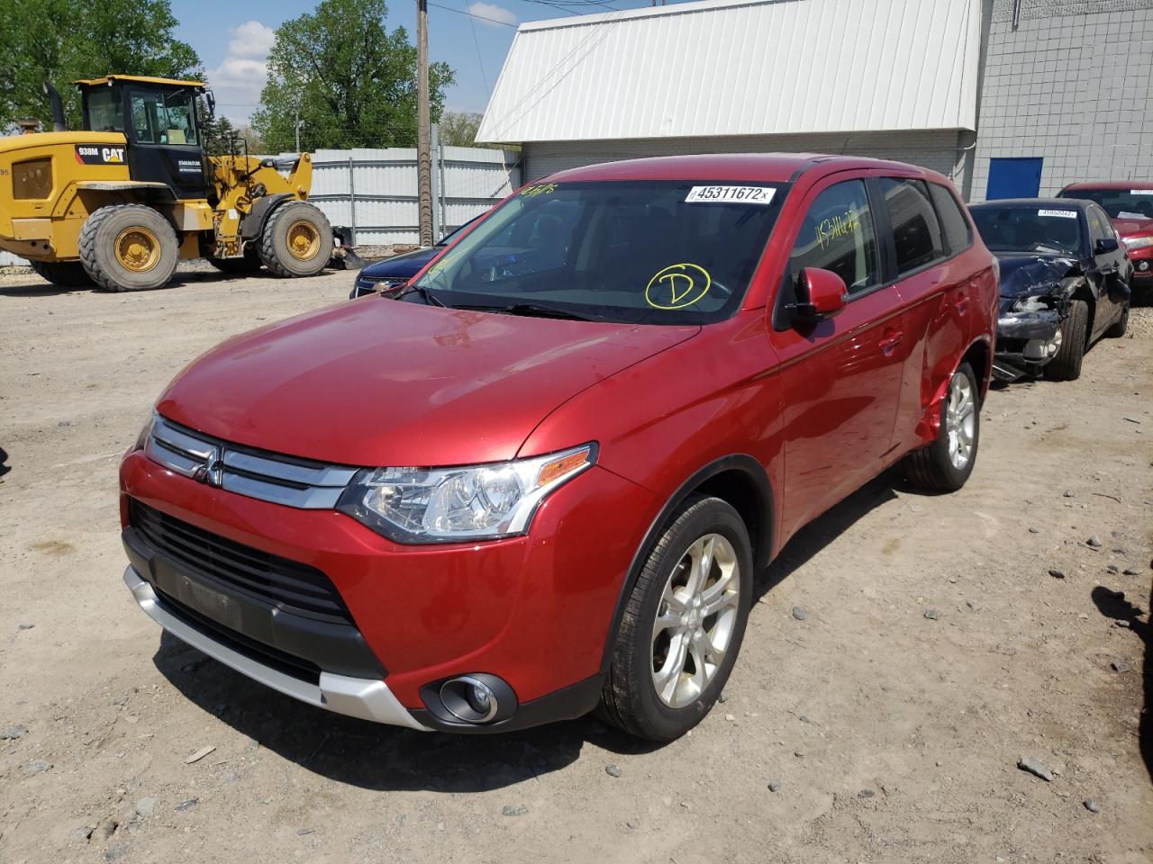 Photo 2 from auction – 2015 MITSUBISHI OUTLANDER with VIN JA4AD3A34FZ008894