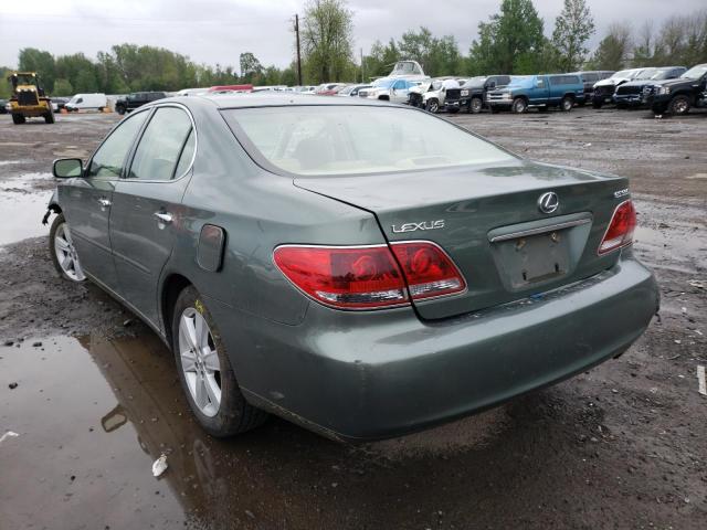 Photo 3 from auction – 2005 LEXUS ES 330 with VIN JTHBA30G455077810