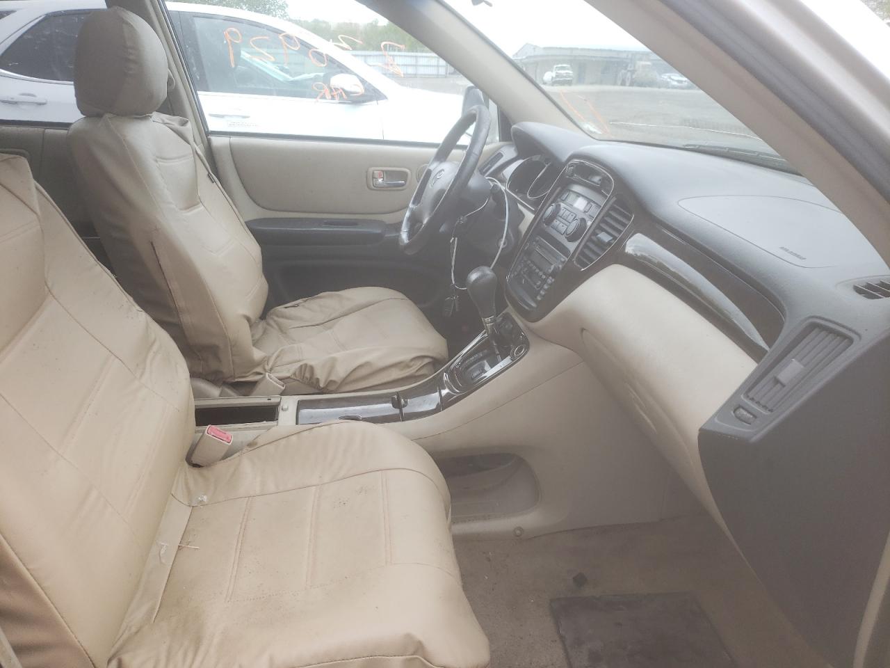 Photo 5 from auction – 2003 TOYOTA HIGHLANDER with VIN JTEHF21A930152024