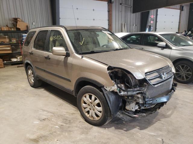 HONDA CR-V EX 2005 with VIN JHLRD788X5C033594 - Photo from auction