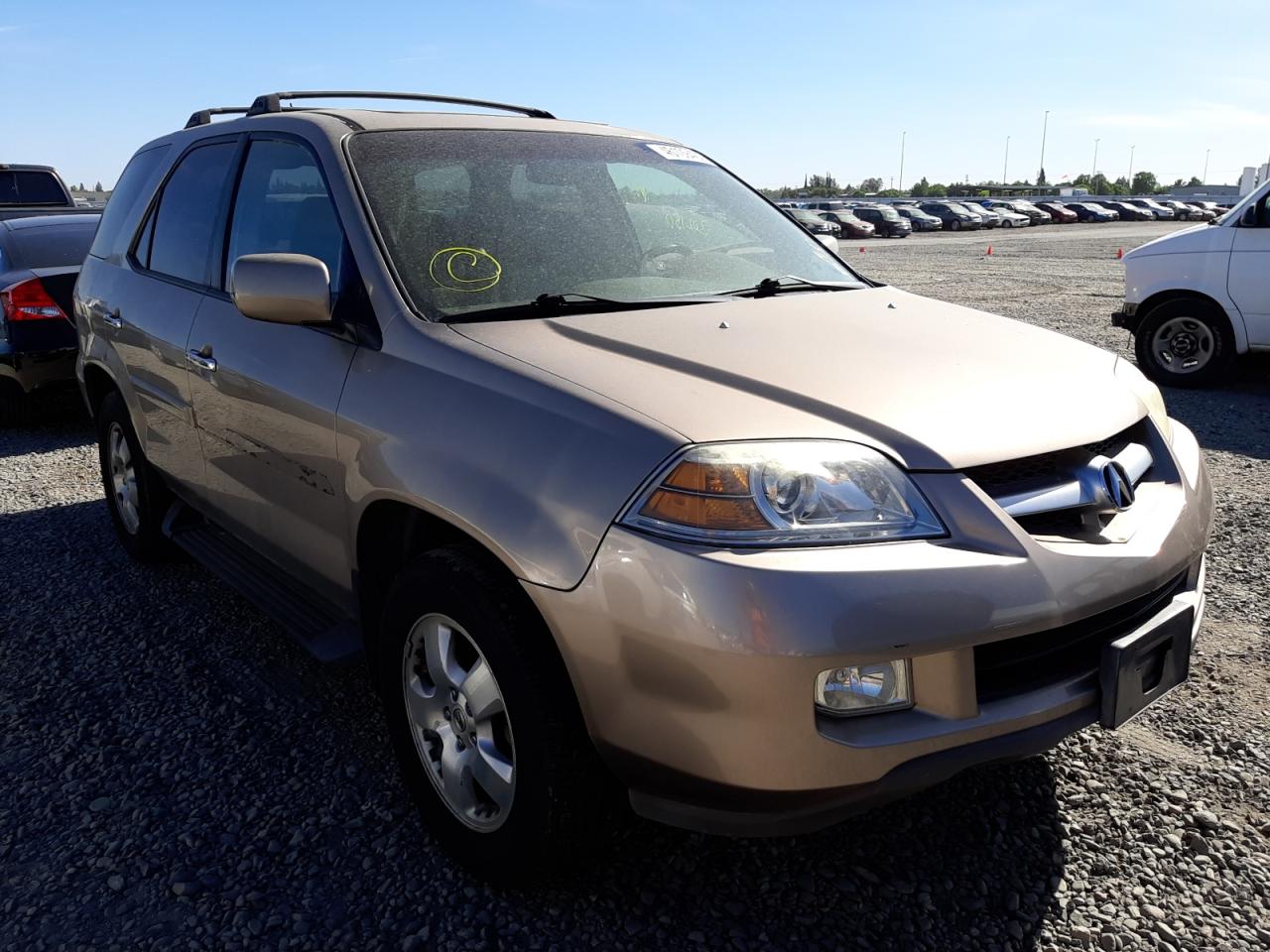 ACURA MDX 2004 with VIN 2HNYD18214H505897 - Photo from auction