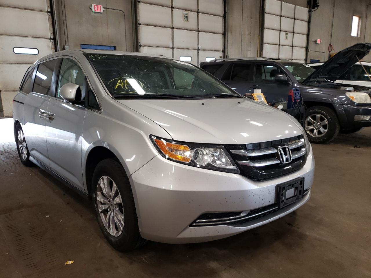 HONDA ODYSSEY EX 2014 with VIN 5FNRL5H68EB033521 - Photo from auction