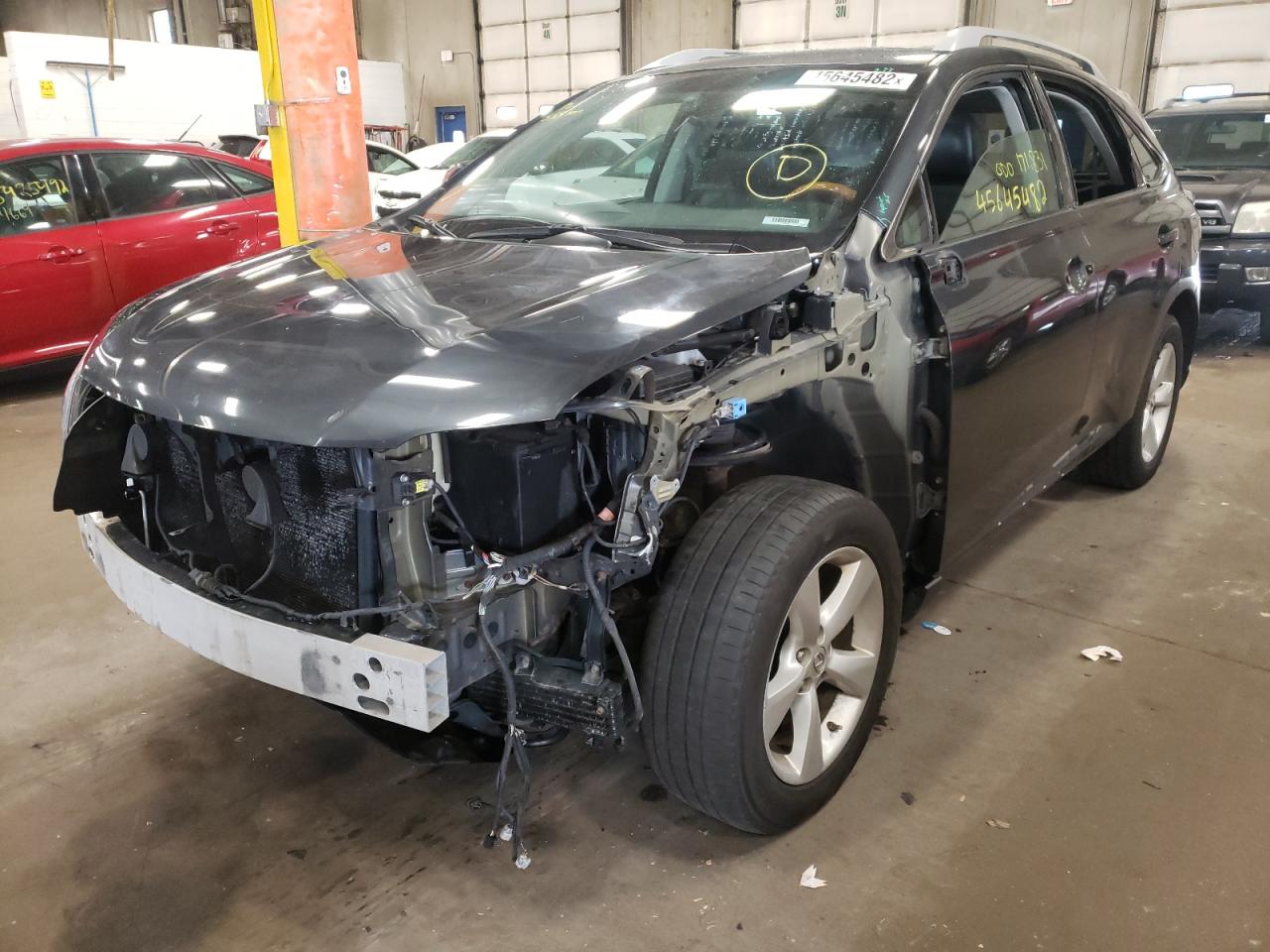 Photo 2 from auction – 2010 LEXUS RX 350 with VIN 2T2BK1BA9AC057847